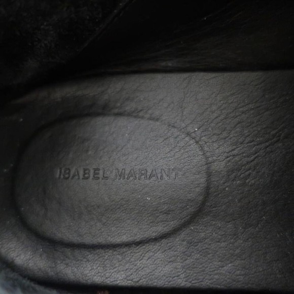 Isabel Marant Feenie Convertible Loafers Brown Studded Leather Flats Size 36 - Picture 9 of 10